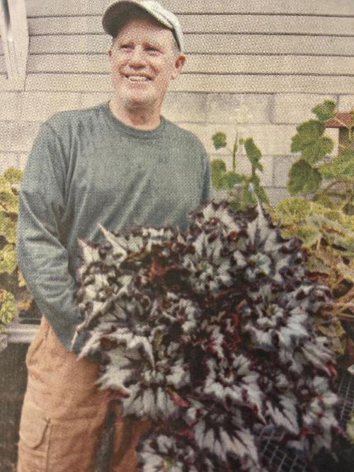 andy and plant
